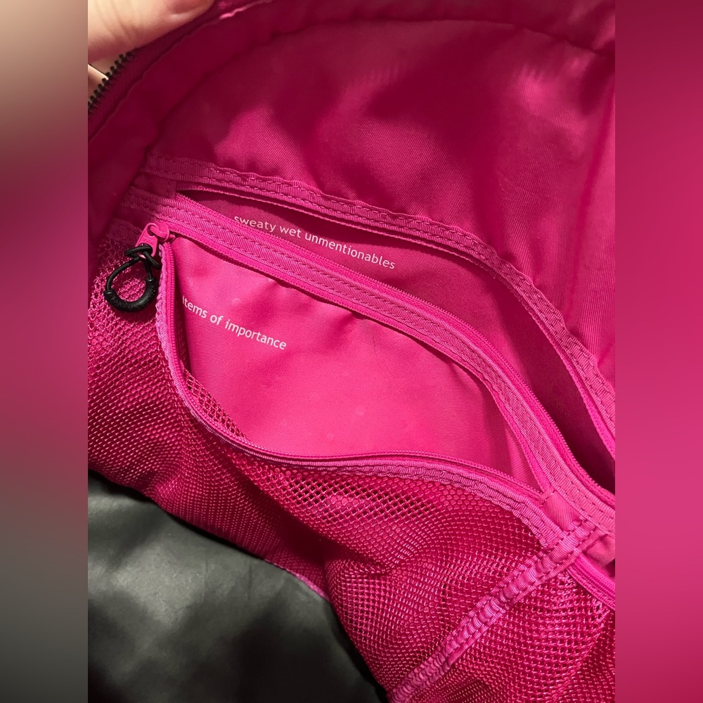 SOLD Lululemon “Sweat Once a Day” Leather Tote - Picture 10 of 16